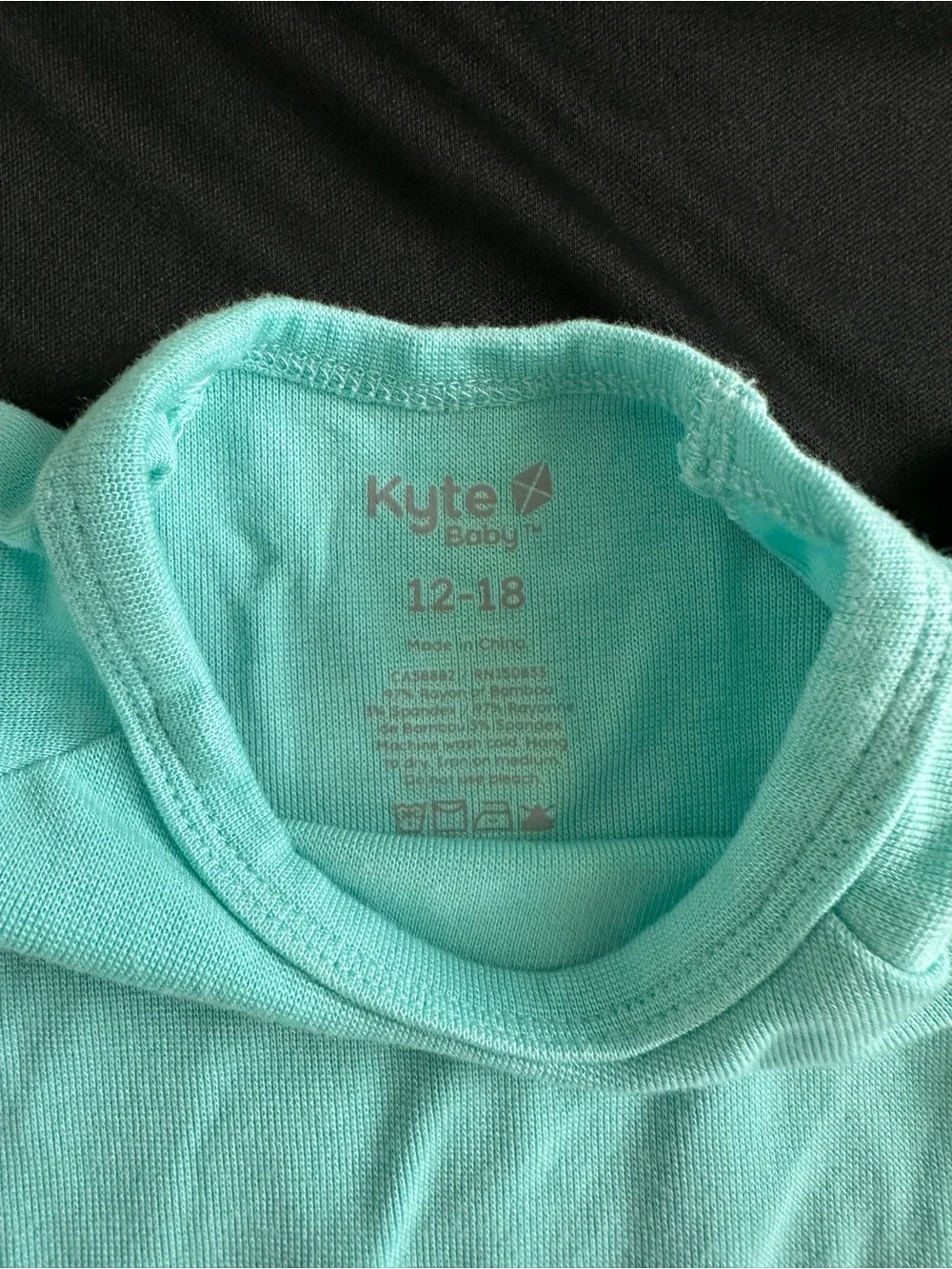 Kyte BABY Seafoam Ribbed Waist Shorts Set